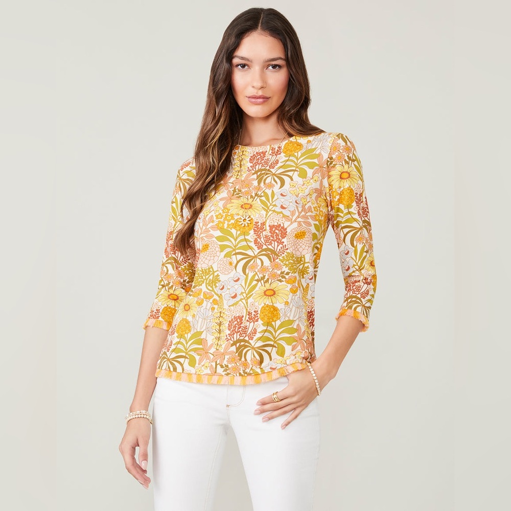 Spartina 🟡 Island Fringe
Top Ollie
Garden Floral size: S